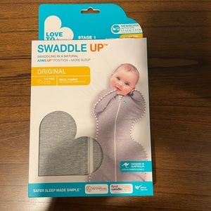 Brand new steel in box love to dream, swaddle, newborn